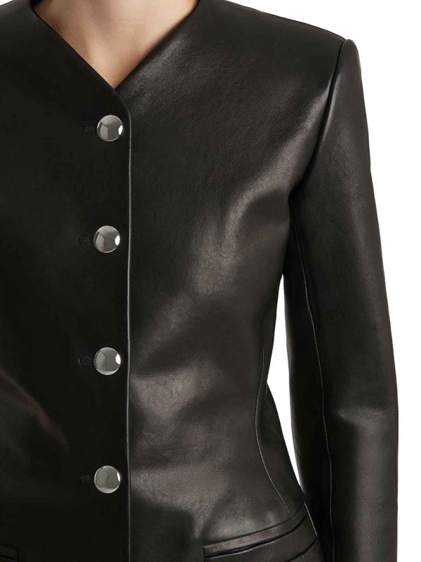 KHAITE buy online レザージャケット - 黒