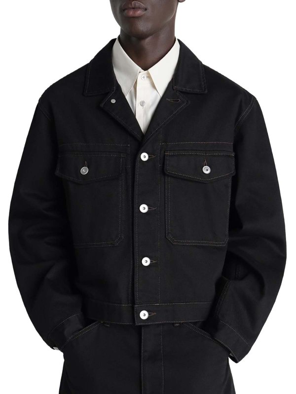 The Best Shops LEMAIRE: デニムジャケット - デニムジャケット - 黒