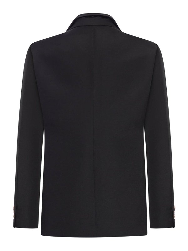 Sacai: giacche casual online - Giacca Double Face In Cotone E Seta