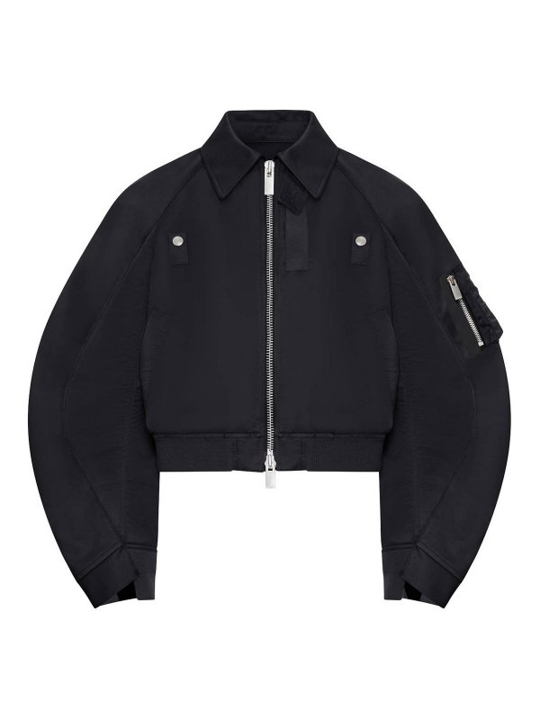 Sacai: カジュアルトラウザー - カジュアルパンツ - 黒