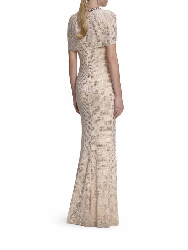 The Best Shops Self Portrait: Maxikleider - Maxikleid - Nude