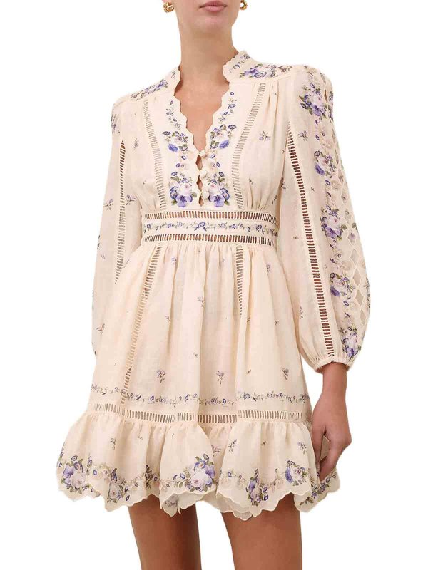 Mini Vestito  pazienza Replica 
online: ZIMMERMANN