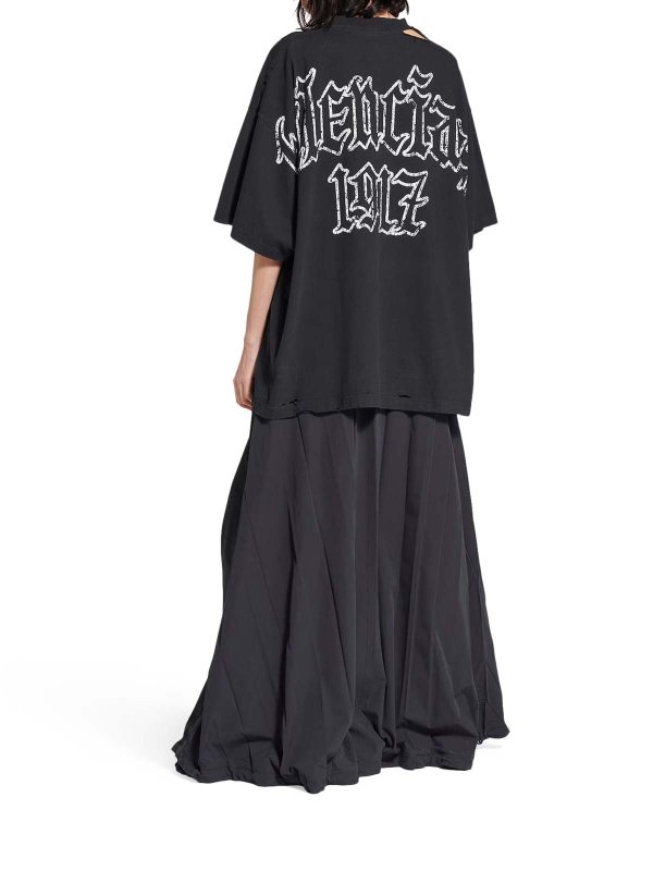 Blackletter Script Oversized T-Shirt Replica 
online: BALENCIAGA