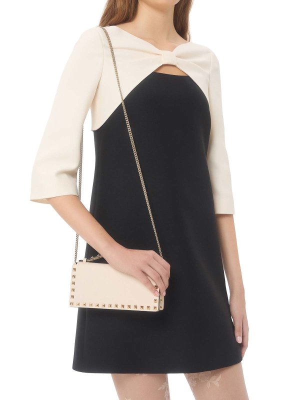 VALENTINO GARAVANI: wallets & purses online - Rockstud Chain Wallet