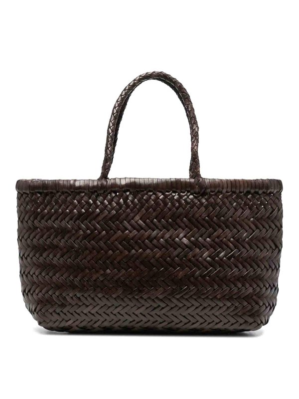 DRAGON DIFFUSION: Sacs à main - Sac Cabas - Marron