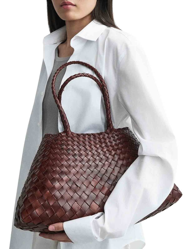 DRAGON DIFFUSION: Bolsos Shopping online - Bolso Shopping - Marrón