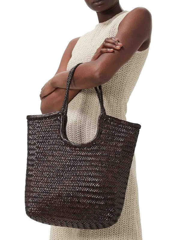 DRAGON DIFFUSION: Bolsos Shopping online - Bolso Shopping - Marrón