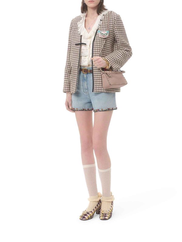 VALENTINO GARAVANI: クロスボディバッグ online - クロスボディバッグ - ヌードカラー