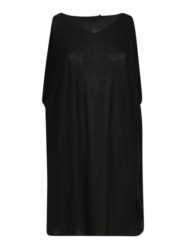 ANN DEMEULEMEESTER: クルーネック online - クルーネック - 黒