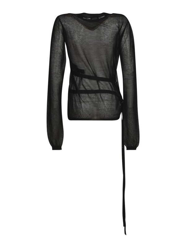ANN DEMEULEMEESTER: ショートドレス online - ショートドレス - 黒