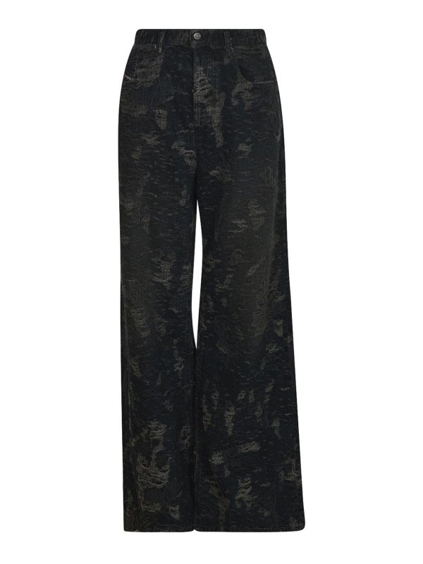 DIESEL: Jeans Rectos - Vaqueros Rectos - Azul