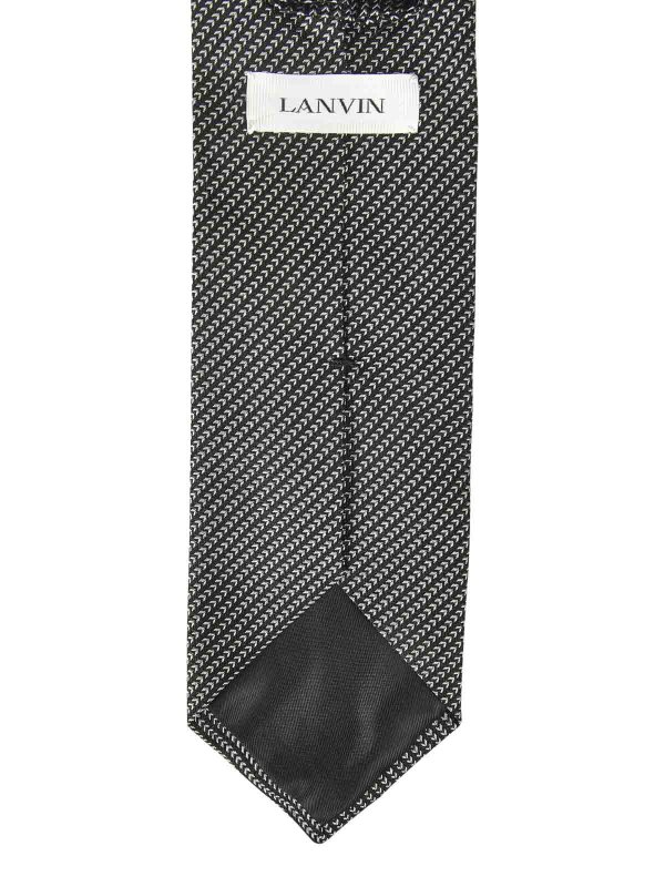 LANVIN: Krawatten und Fliegen online - Krawatte - Schwarz