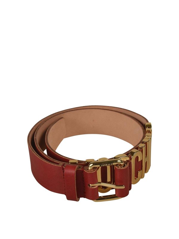 MOSCHINO: Cinturones online - Cinturón - Rojo
