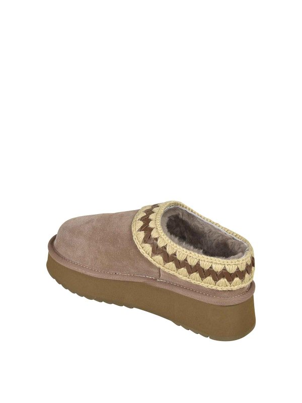 The Best Shops MOU: レースアップシューズ - 編み上げ靴 - グレー