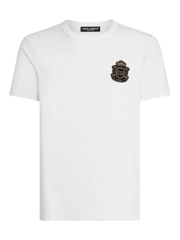 DOLCE & GABBANA: Camisetas - Camiseta - Blanco