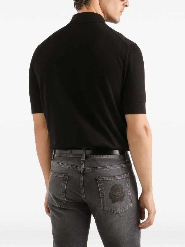 ポロシャツ - 黒 Replica 
online: DOLCE & GABBANA