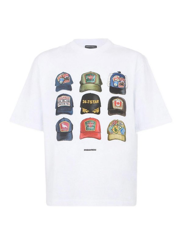 DSQUARED2: Camisetas - Camiseta - Blanco