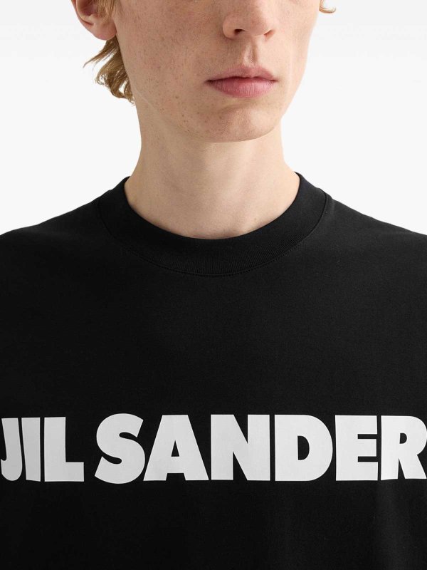 The Best Shops JIL SANDER: T-shirts - T-Shirt - Schwarz