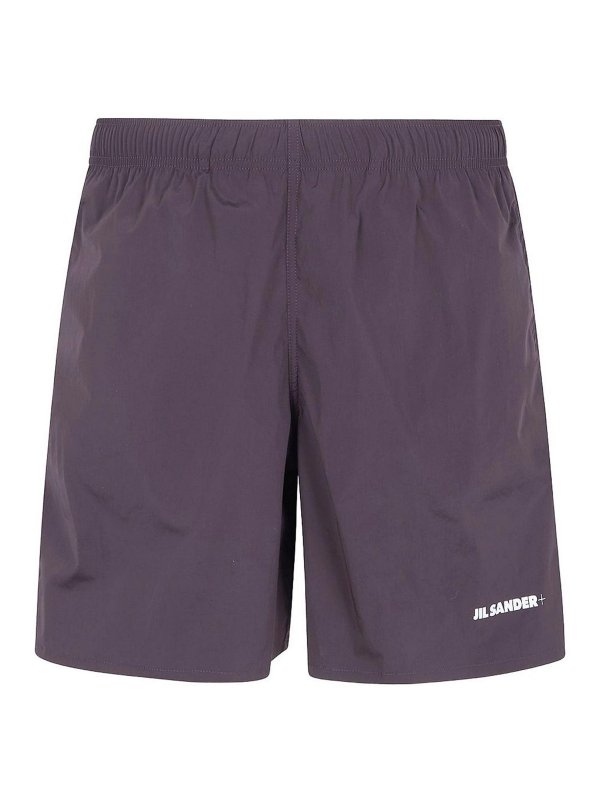 JIL SANDER: 水着 - スイムショーツ/スイムトランクス - 黒