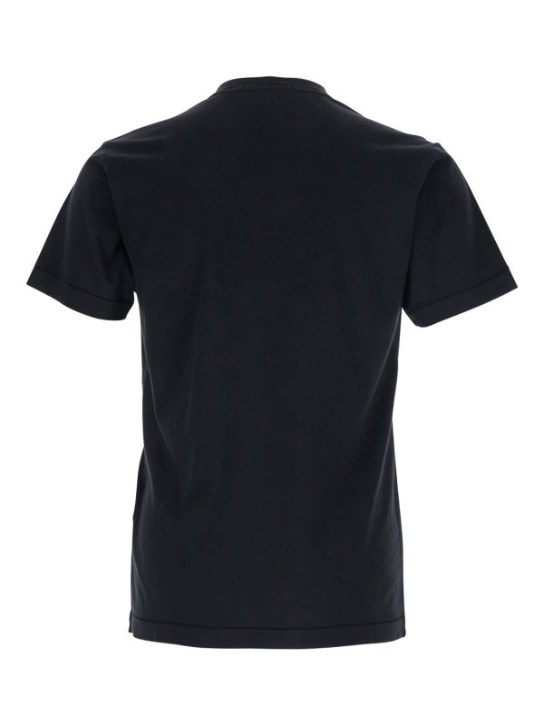 The Best Shops STONE ISLAND: T-shirts - T-Shirt - Schwarz