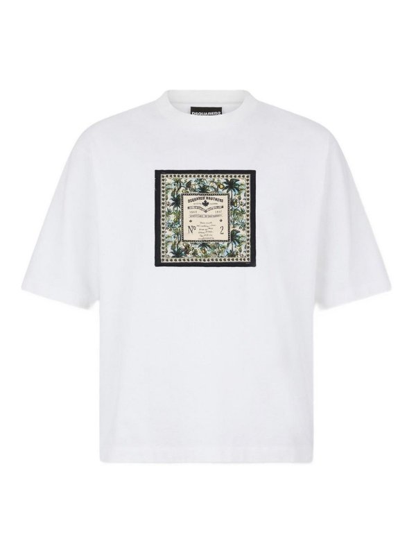 DSQUARED2: T-shirts - T-Shirt - Schwarz