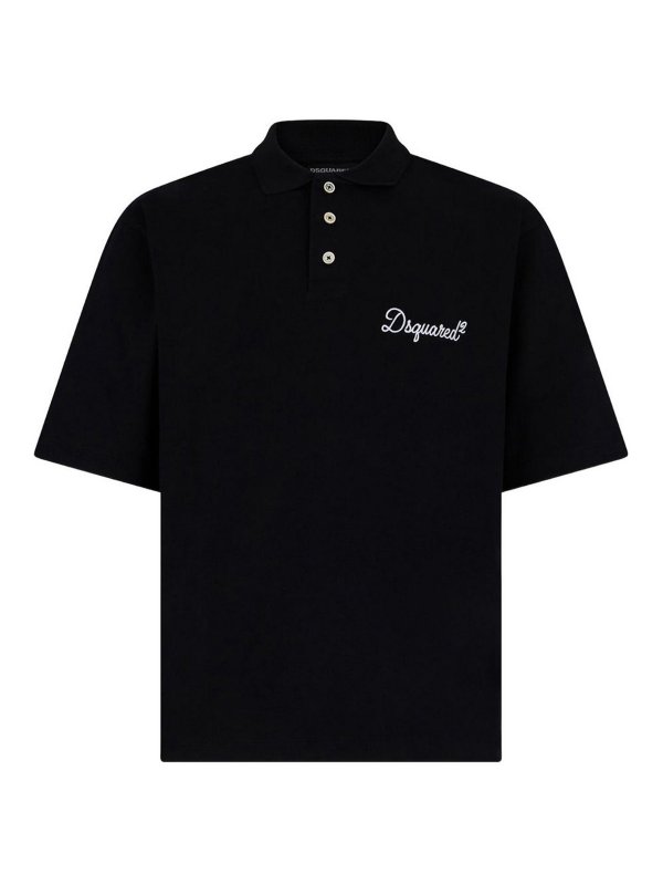 DSQUARED2: Polos - Polo - Negro
