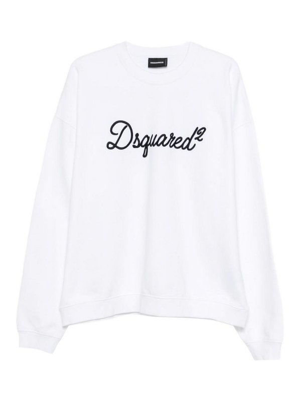 DSQUARED2: Felpe e maglie - Felpa in cotone