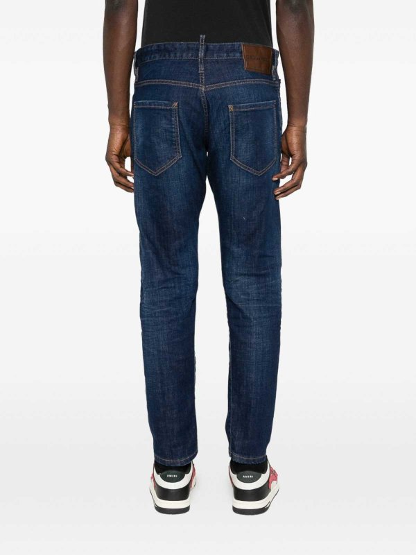 The Best Shops DSQUARED2: Jeans Rectos - Vaqueros Rectos - Azul
