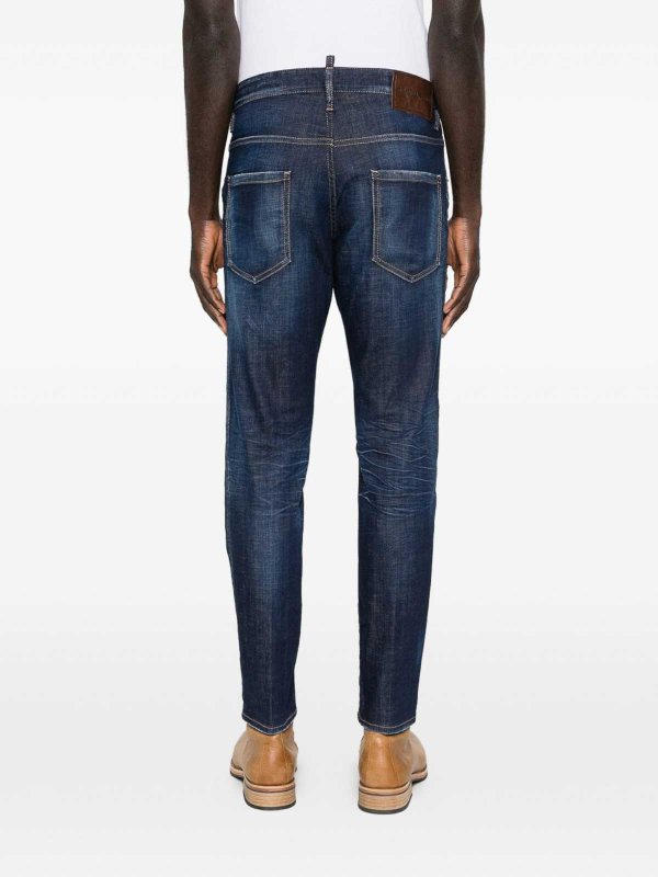 The Best Shops DSQUARED2: straight leg jeans - Fabric accessory