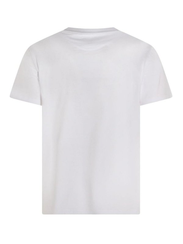 FENDI: t-shirts online - Short-sleeved cotton T-shirt