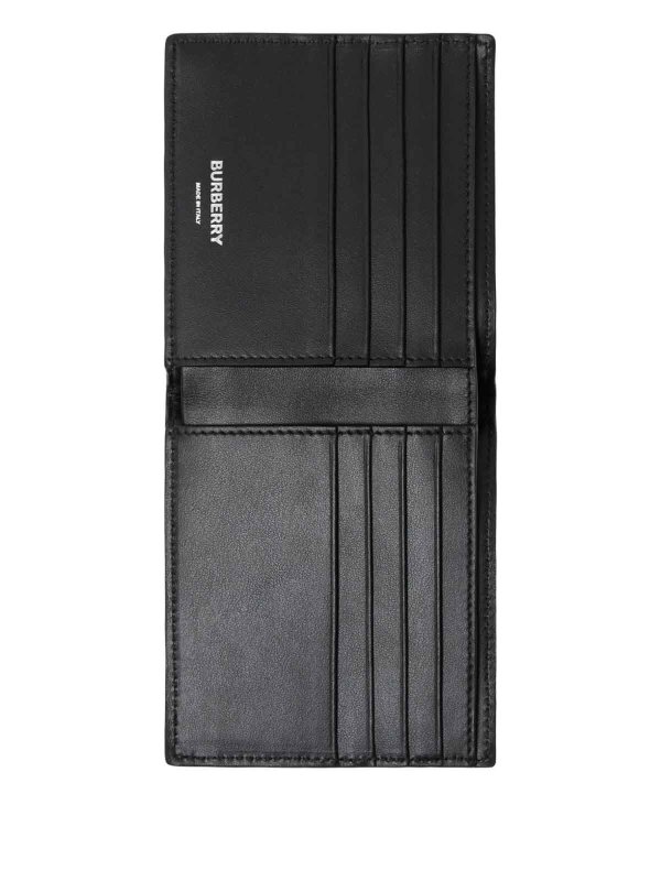 BURBERRY: portafogli online - Portafoglio in tessuto spalmato beige