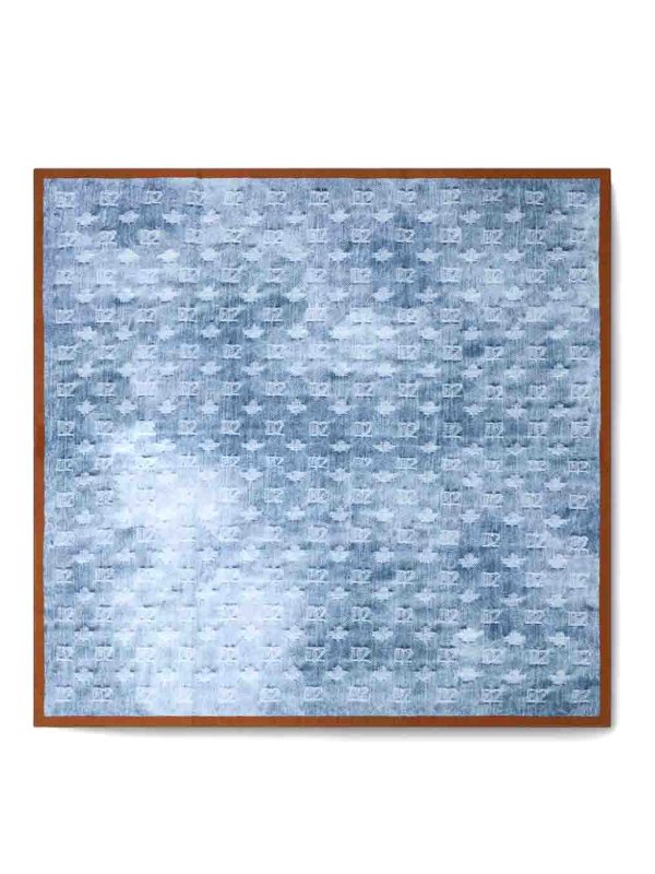 DSQUARED2: Écharpes - Écharpe - Clair Délavé