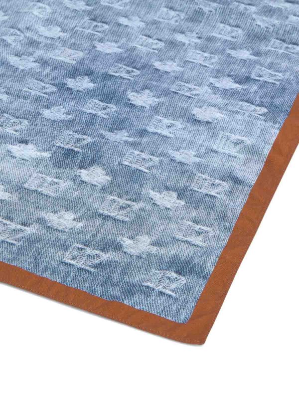 Écharpe - Clair Délavé shop online: DSQUARED2