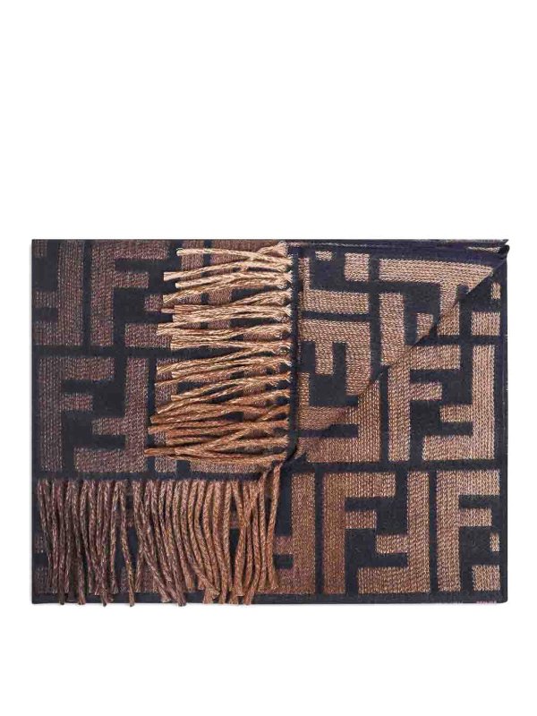 FENDI: scarves online - Wool scarf