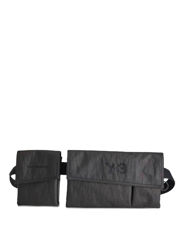 Y-3: Handtaschen - Shopper - Schwarz