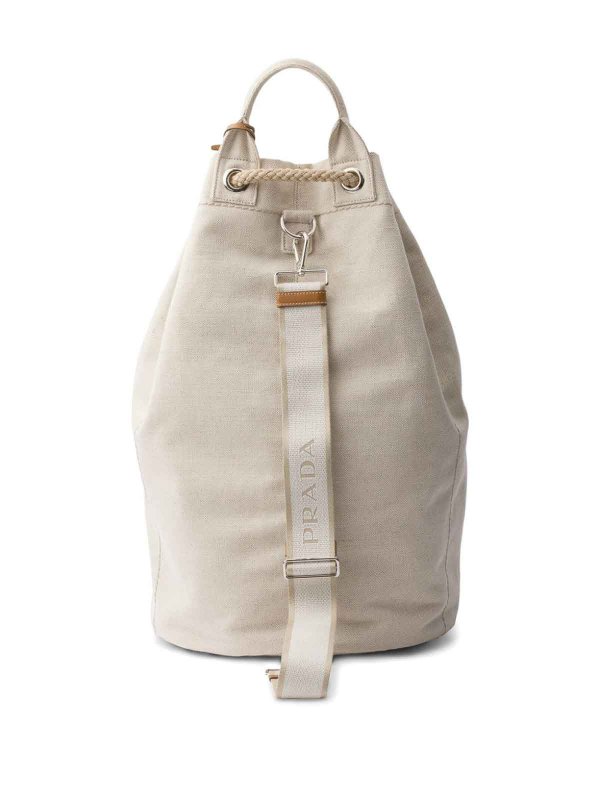 PRADA: totes bags online - Leather bag