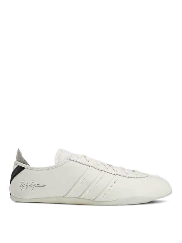 Y-3: Chaussures de sport - Baskets - Blanc