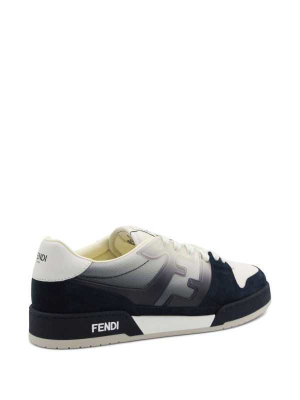Low-top leather sneakers shop online: FENDI