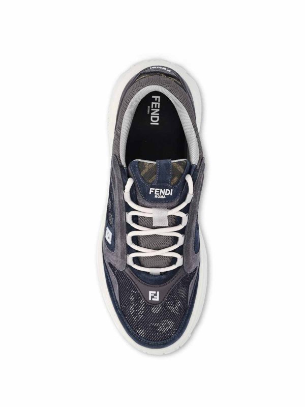 The Best Shops FENDI: trainers - Low-top leather sneakers