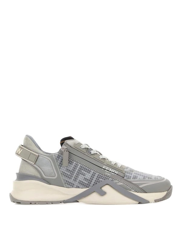 FENDI: trainers - Low-top leather sneakers