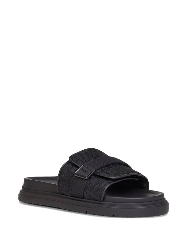 The Best Shops FENDI: sandals - Leather high-heeled shoes