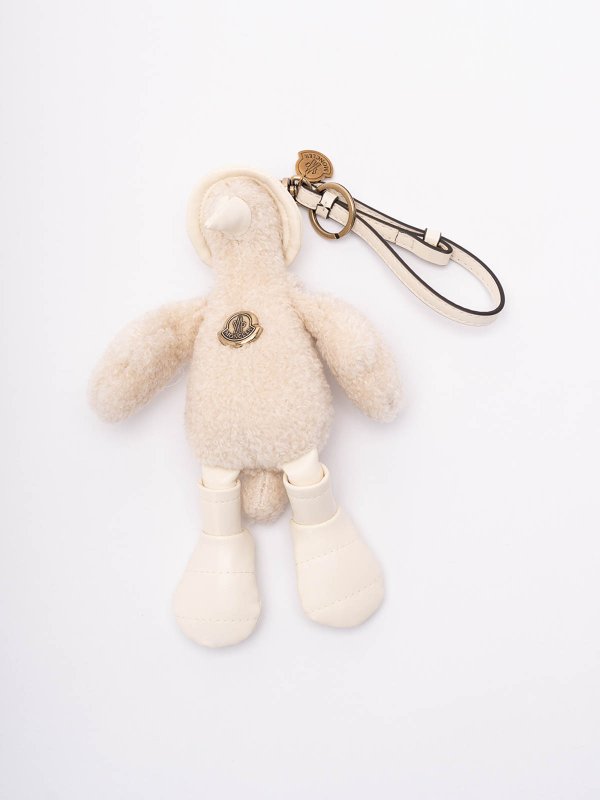MONCLER: key holders online - Duck Key Ring