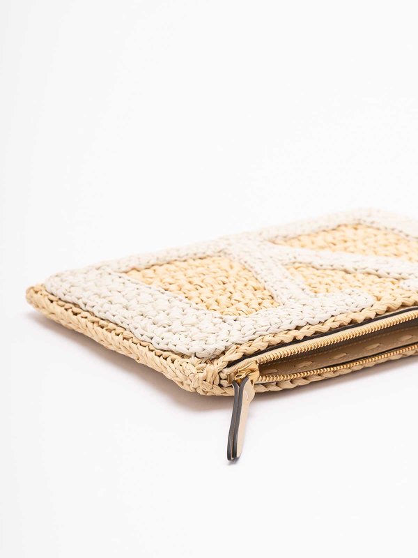 クラッチバッグ - 白 Replica 
online: VALENTINO GARAVANI