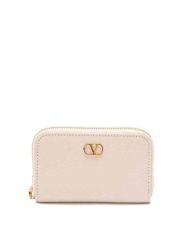 VALENTINO GARAVANI: 財布＆ポーチ - 財布 - 白