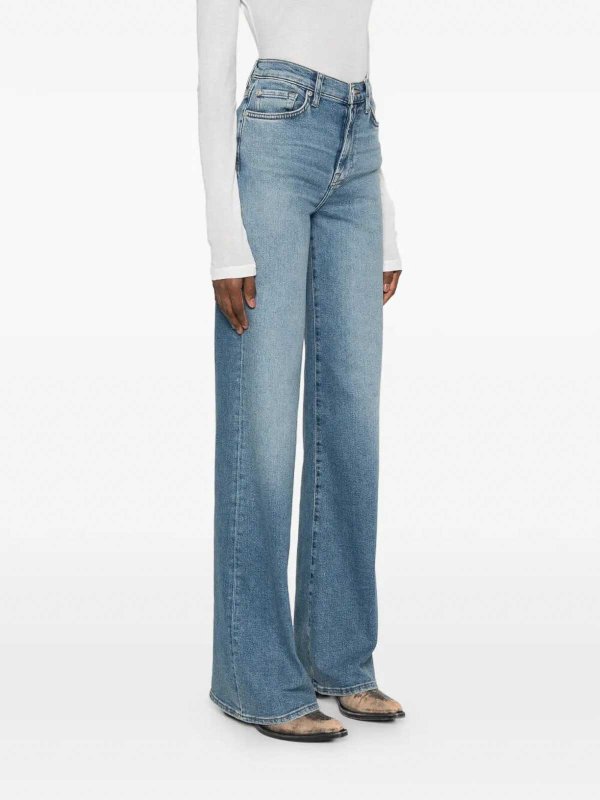 The Best Shops 7 FOR ALL MANKIND: ストレートジーンズ - ストレートジーンズ - ダークウォッシュ