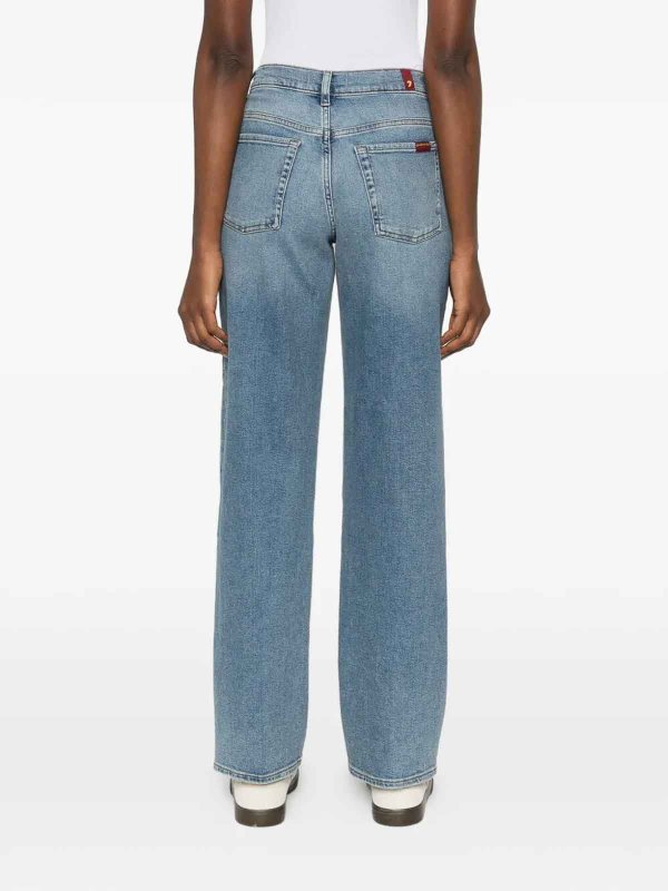 The Best Shops 7 FOR ALL MANKIND: ストレートジーンズ - ストレートジーンズ - ダークウォッシュ