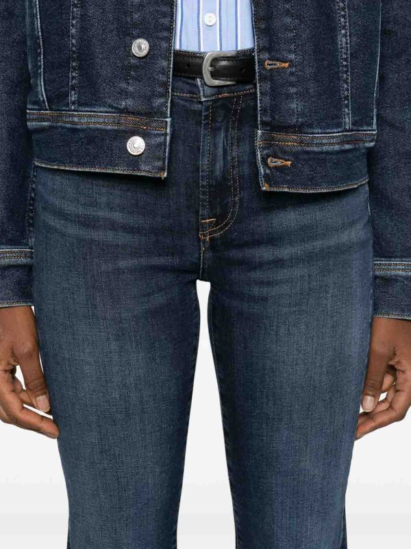 7 FOR ALL MANKIND buy online ブーツカットジーンズ - ダークブルー