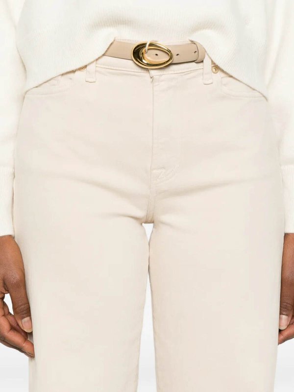 The Best Shops 7 FOR ALL MANKIND: ストレートジーンズ - ストレートジーンズ - ベージュ