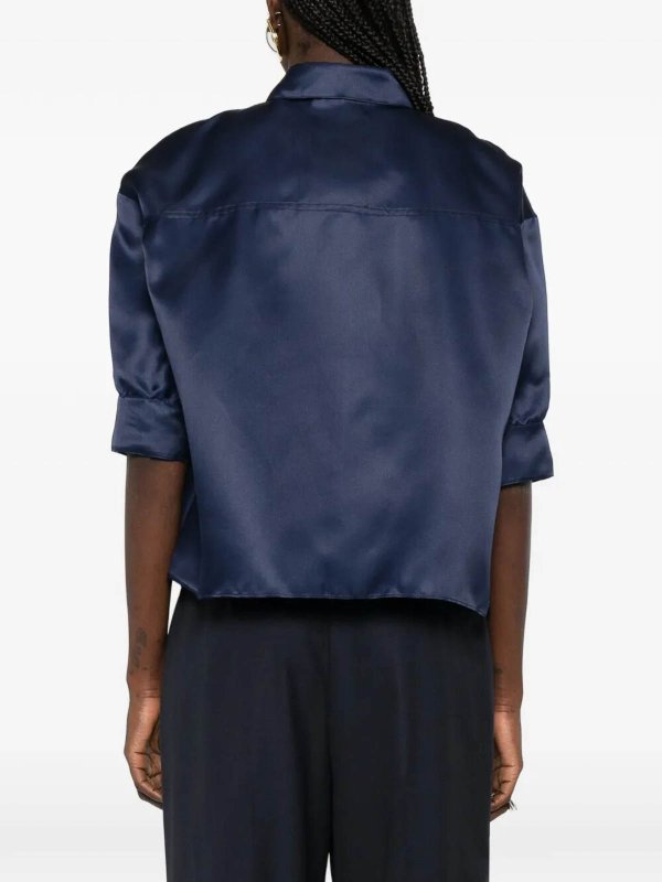Hemd - Blau shop online: ALBERTA FERRETTI