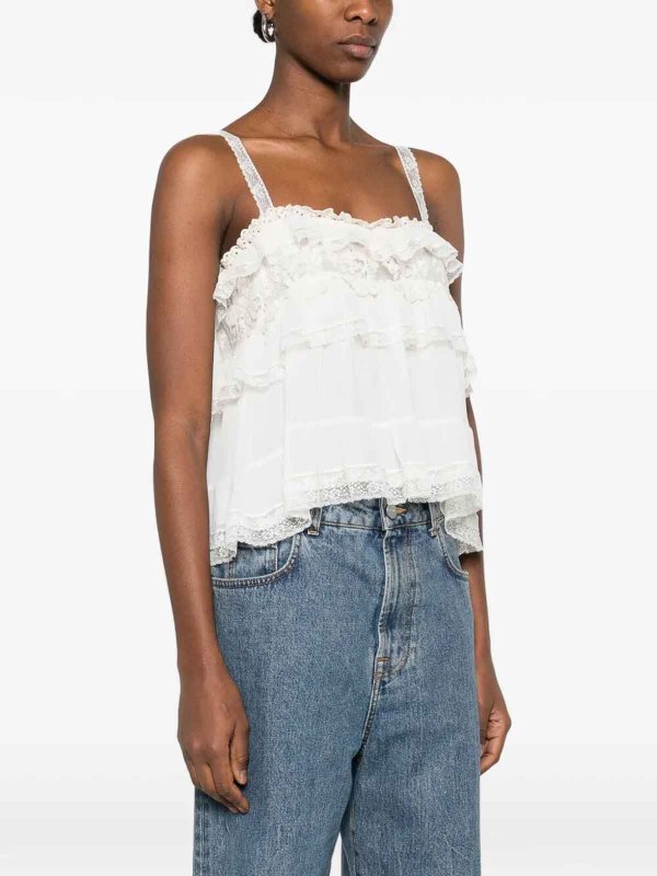 ALBERTA FERRETTI buy online Top - Crème